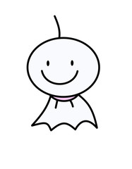 てるてる坊主糸(ピンク)