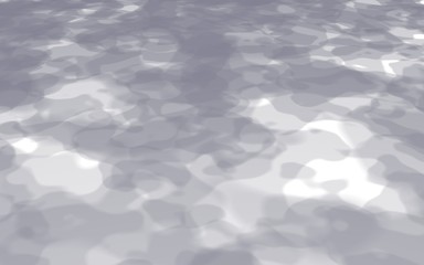 Background of abstract gray color smoke isolated on black color background. 3D illustration