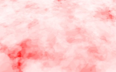 Fototapeta premium Background of abstract white color smoke isolated on red color background. The wall of white fog. 3D illustration