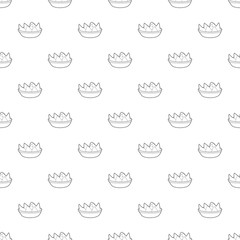 Melon with cream icon. Outline illustration of melon with cream vector icon for web design