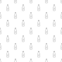 Bottle of cold water eco icon. Outline illustration of bottle of cold water eco vector icon for web design