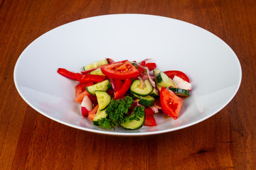 Delicious fresh salad