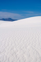 White sand landscape