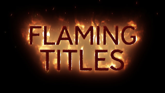 Flaming Titles