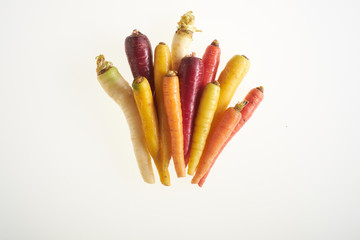 Selection of diverse carrots
