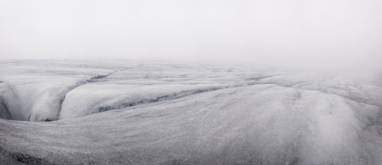 Sólheimajökull Surface Panoramic