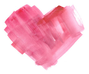 Watercolor heart