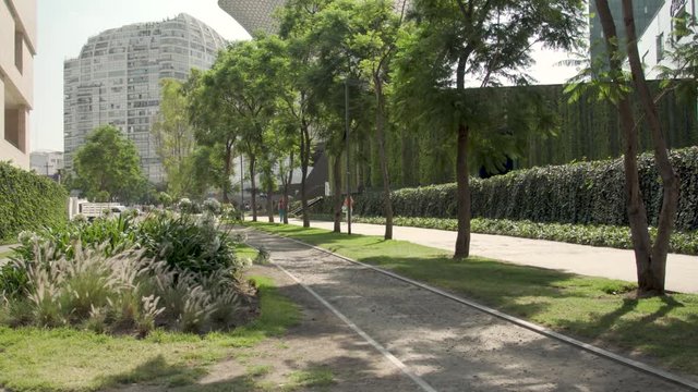 Mexico City, Polanco Ferrocarril de Cuernavaca street