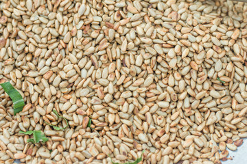Sunflower seeds are a wealth of leading up