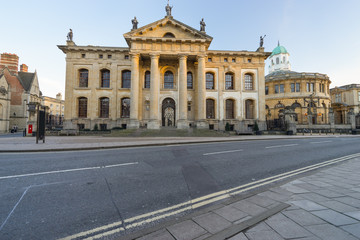 Fototapeta na wymiar Oxford city architecture. England