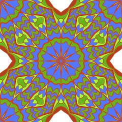 Beautiful geometric floral ornament. seamless art-deco pattern. vector illustration. for design, wallpaper, invitation.