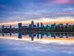 Panoramic View of City London in UK