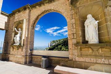 Santa Maria de Montserrat Abbey, Catalonia, Spain
