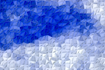 abstract pattern background. color surface blue and white design beautiful