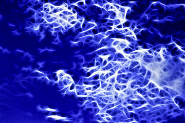 abstract deep pattern stripe wave Color level blue and white for background