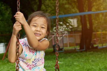 Portrait of asian small girl