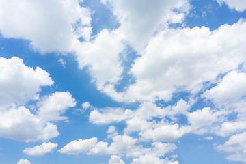 Blue sky natural background.