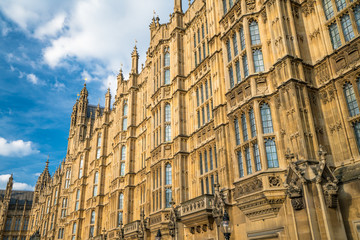 Obraz premium Facade of Westmnster Palace, London, UK