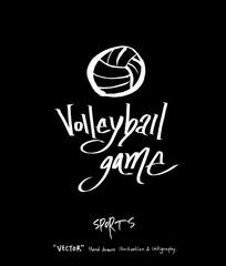 스포츠 포스터 / 손으로 그린 스포츠 그림