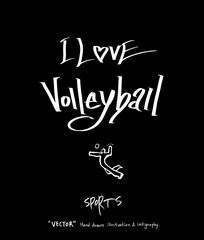 스포츠 포스터 / 손으로 그린 스포츠 그림