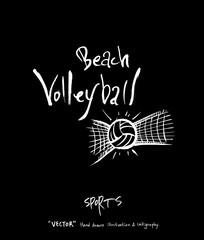 스포츠 포스터 / 손으로 그린 스포츠 그림