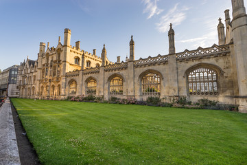 Fototapeta na wymiar Architecture of Cambridge city in England