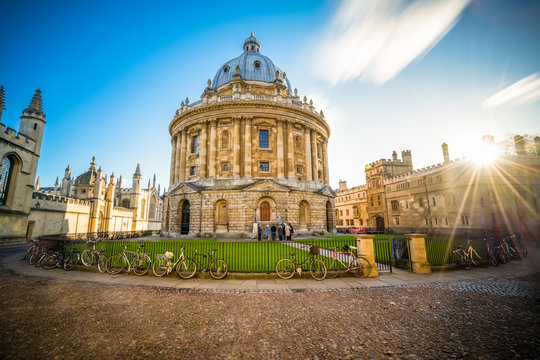 Radcliffe square  in Oxford, England 