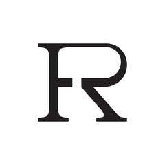 FR logo letter