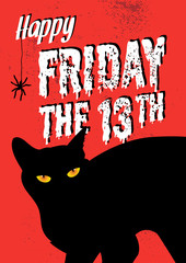 black cat and friday the 13th