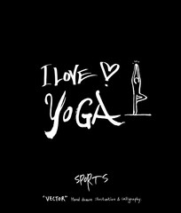 스포츠 포스터 / 손으로 그린 스포츠 그림