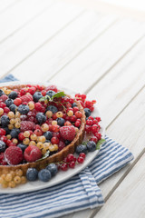 Simple Tart with Lots of Berries