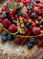 Simple Tart with Lots of Berries