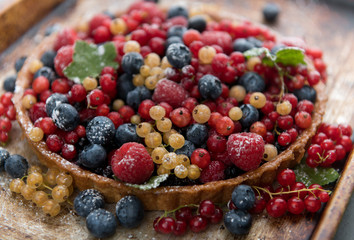 Simple Tart with Lots of Berries