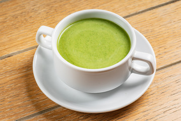pea cream soup