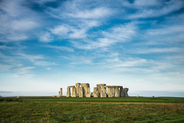 Stonehenge with clouds | England