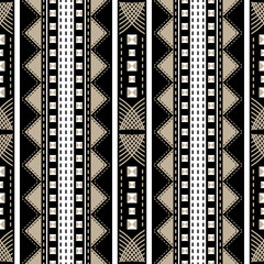 Seamless pattern with dashed stitching lines and intersecting curves