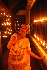mohiniyattam or dance of the enchantress is the classical dance form of kerala,distinct for the graceful body movements