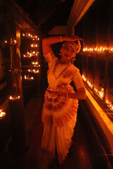 mohiniyattam or dance of the enchantress is the classical dance form of kerala,distinct for the graceful body movements