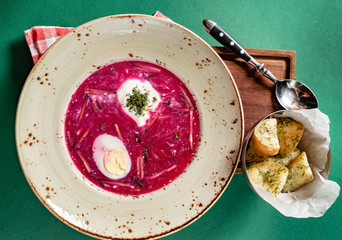 cold beetroot soup