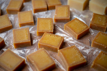 a homemade soaps