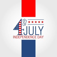 Fourth of july independence day celebration of United States