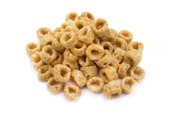 chips isolated on white