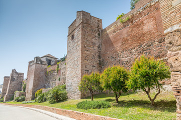Fototapeta na wymiar Alcazaba de Malaga