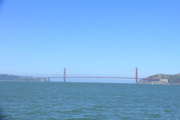 Morning View of the Golden Gate Bridge in San Francisco