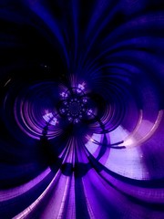 A kind of bunch of rays in different shades of lilac