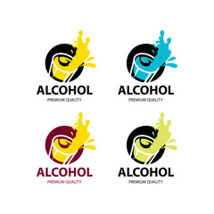 alcoholic cocktails logo