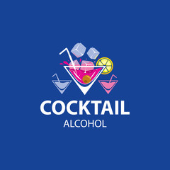 alcoholic cocktails logo