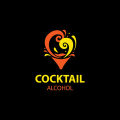 alcoholic cocktails logo