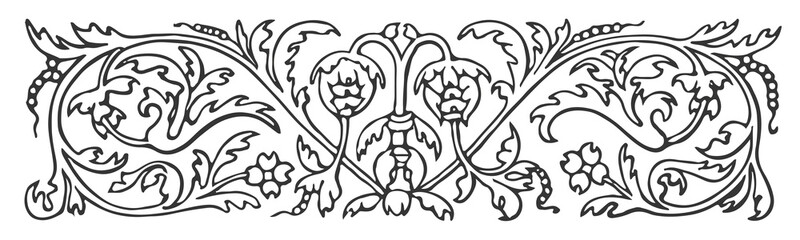 Ornament decoration element frame #vector #isolated - Rahmen Verzierung Element