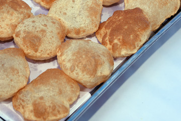 Indian Traditional Food Puri